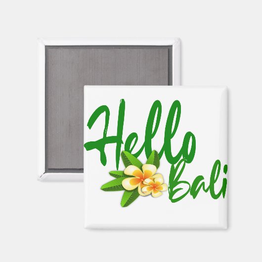 hallo Bali Magneet (Voorkant / Achterkant)