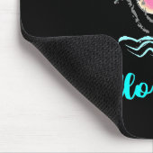hallo Beach Tropical Style Summer Black Muismat (Hoek)