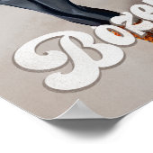 "Hallo Beauful Bozeman" Retro Pinup Ski Art Poster (Hoek)