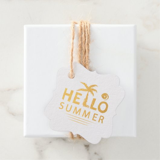 hallo bedankjes labels (Met doos)