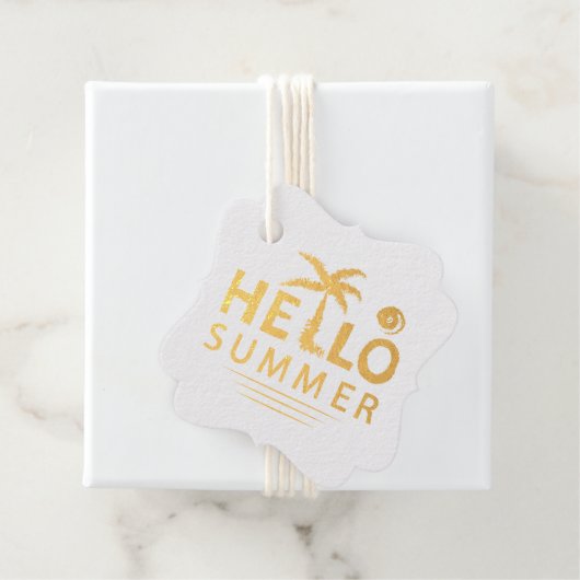 hallo bedankjes labels (Met doos)