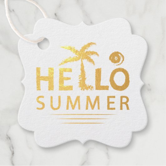 hallo bedankjes labels (Voorkant)