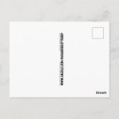 hallo BEDRIJFSLADY HALLO BRIEFKAART (Achterkant)