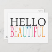 hallo BEKWAAMSTE KLACHTEN Briefkaart (Voorkant / Achterkant)