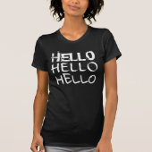 hallo Bella Canvas Fine Jersey T-Shirt (Voorkant)