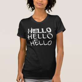 hallo Bella Canvas Fine Jersey T-Shirt