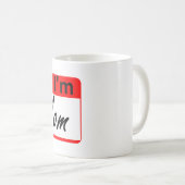 hallo ben ik: een hete mam koffiemok (Voorkant rechts)