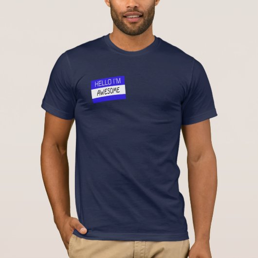 hallo ben ik Geweldige T-shirt (Voorkant)