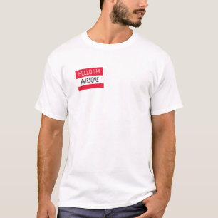 hallo ben ik Geweldige T-shirt