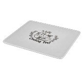 hallo ben ik het waarvoor je kokt? snijplank (Hoek)