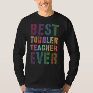 Hallo Beste peuter leraar ooit Dank je T-shirt
