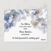 Hallo, Bewerkbaar We zijn Nieuw in de groep Briefkaart (Achterkant)