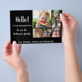 Hallo,Bewerkbaar We zijn nieuw in de groep Flyer (Hand)