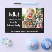 Hallo,Bewerkbaar We zijn nieuw in de groep Flyer (Enkel)