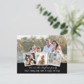 Hallo Bewerkbaar We zijn Nieuw in de groep foto Briefkaart (Staand voorkant)