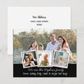 Hallo Bewerkbaar We zijn Nieuw in de groep foto Briefkaart (Voorkant / Achterkant)