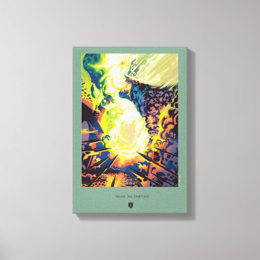 hallo, Big Brother Canvas Afdruk (Voorkant)