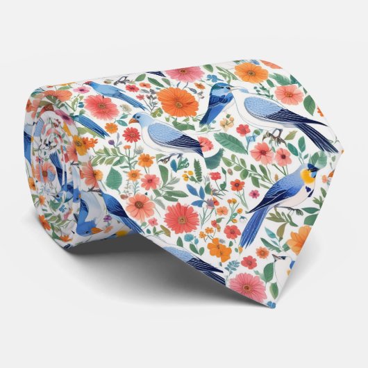 Hallo Birdie Stropdas (Opgerold)