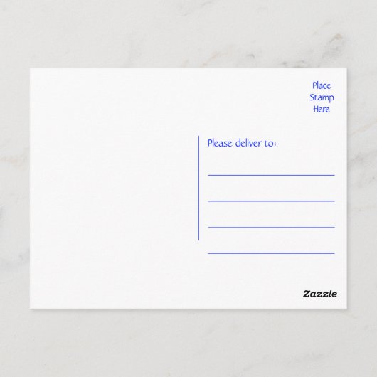 hallo Black and White Havanese Puppy Dog Briefkaar Briefkaart (Achterkant)