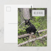 hallo Black Beer Briefkaart (Voorkant / Achterkant)