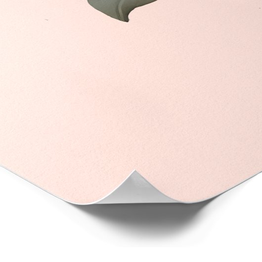 HALLO  BLOEM POSTER (Hoek)