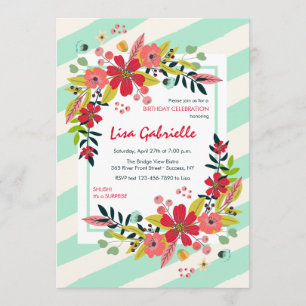 hallo Bloemen van de Uitnodiging van het Geluk