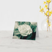 Hallo Bloemen Witte Roos Bloem - Liefde, Kaart (Gele Bloem)