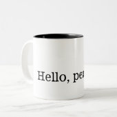 "Hallo, boer." mok met twee tonijnen (Voorkant links)