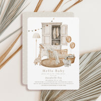 Hallo Boho Baby Kwekerij Kledingkast Wieg Baby sho