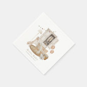 Hallo Boho Baby Kwekerij Kledingkast Wieg Baby sho Servet (Hoek)