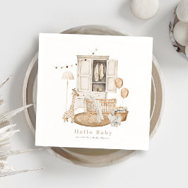 Hallo Boho Baby Kwekerij Kledingkast Wieg Baby sho Servet