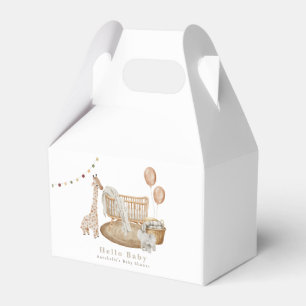 Hallo Boho Baby Kwekerij Wieg Baby shower Bedankdoosjes