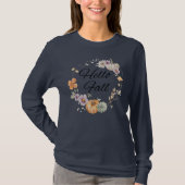 Hallo Boho Chic Herfst Botanisch Shirt (Voorkant)