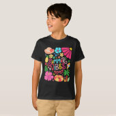 Hallo Boho Flower Zomer Vibes Funny Beach Life Me T-shirt (Voorkant volledig)
