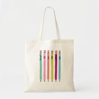 hallo Bonjour Pencil Bag Tote Bag