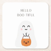 Hallo BOO-TIFUL Kartonnen Onderzetters (Voorkant)