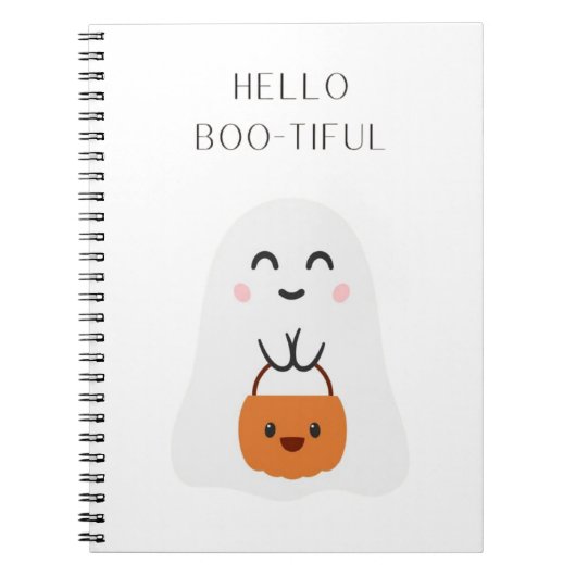 Hallo BOO-TIFUL Notitieboek (Voorkant)