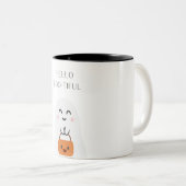 Hallo BOO-TIFUL Tweekleurige Koffiemok (Voorkant rechts)