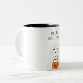 Hallo BOO-TIFUL Tweekleurige Koffiemok (Voorkant links)