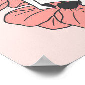 Hallo BOOtiful Halloween Wall Art Poster (Hoek)