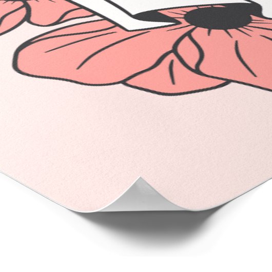 Hallo BOOtiful Halloween Wall Art Poster (Hoek)