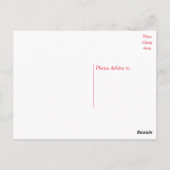 Hallo Border Collie Puppy Dog - Blank, Briefkaart (Achterkant)