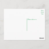 Hallo Border Collie Puppy Dog - Briefkaart (Achterkant)