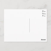 hallo Boston Terrier Puppy Dog Greeting Post Card Briefkaart (Achterkant)