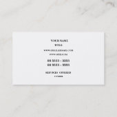 hallo - boven visitekaartje (Achterkant)