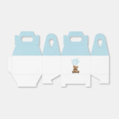 hallo Boy Balloon Teddy Bear Boy Baby shower Bedankdoosjes (Uitgevouwen)