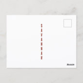 Hallo Brick Wandvenster Ogen Leuk Fotografisch Briefkaart (Achterkant)