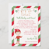 Hallo Brief van uw Elf Kaart (Voorkant)