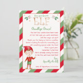 Hallo Brief van uw Elf Kaart (Staand voorkant)