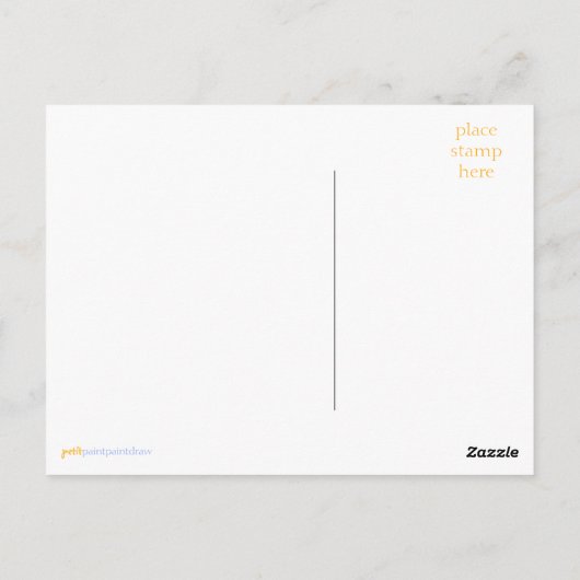 hallo briefkaart (Achterkant)